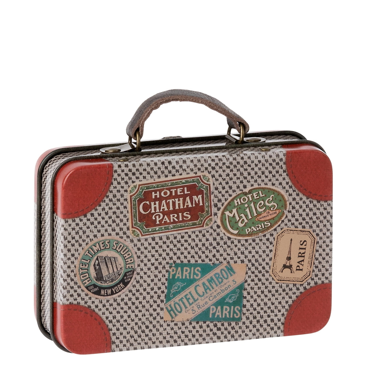 Metal travel sales suitcase
